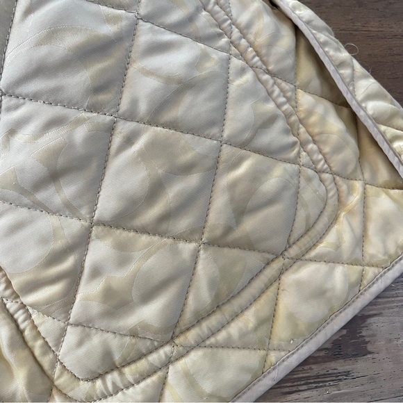 Coach quilted turn lock button coat S - Picture 5 of 11